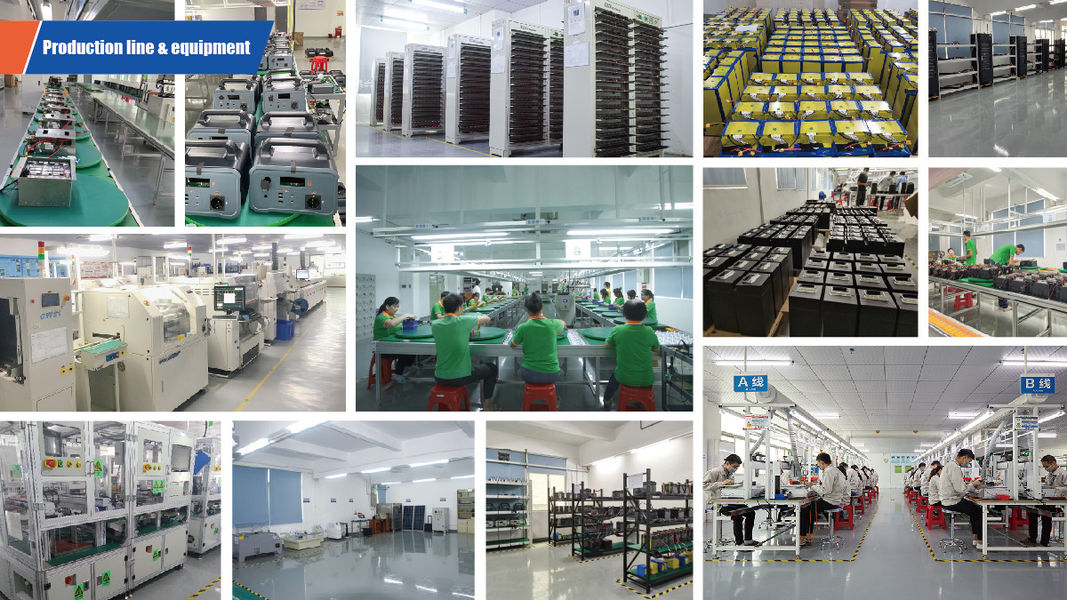 Shenzhen New Hong Energy Co.,Ltd linea di produzione del produttore
